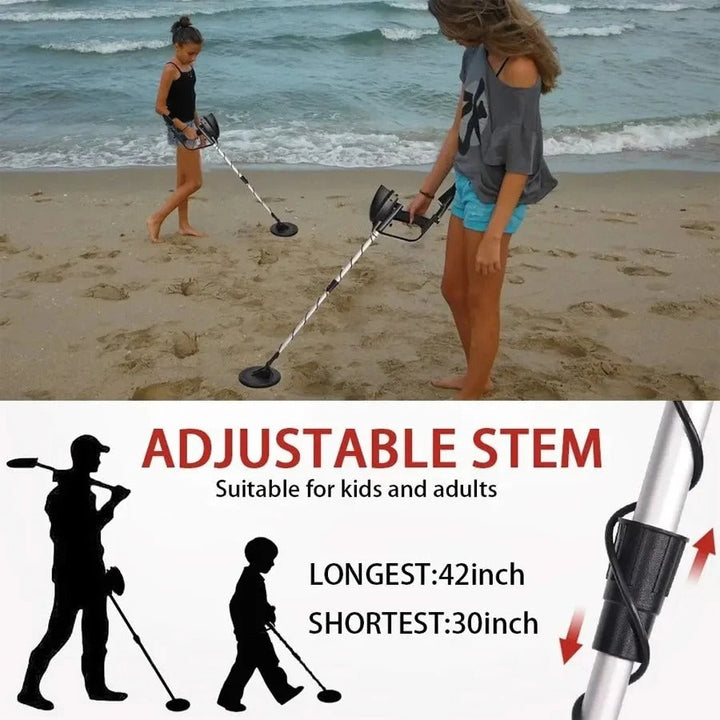 Precision metal detector for reliable treasure and gold hunting, an essential piece of outdoor detection equipment.