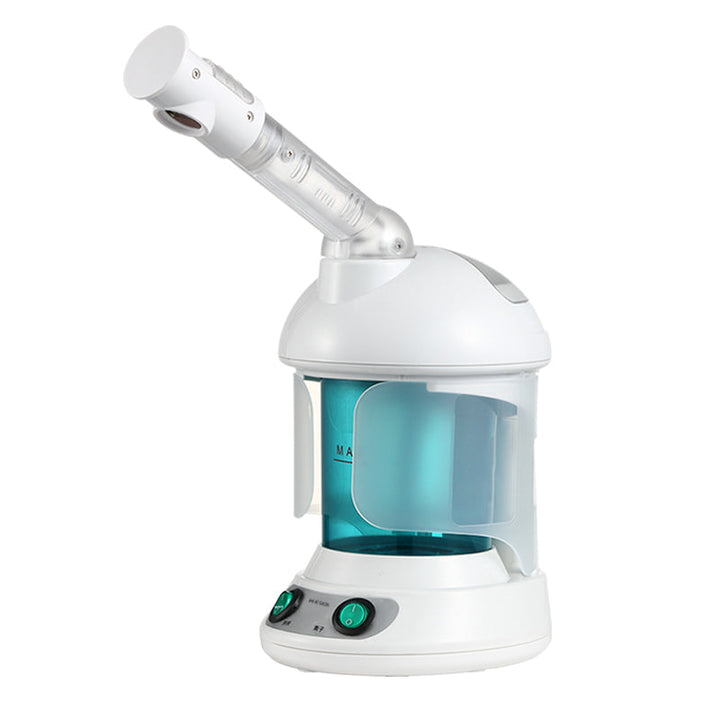 Nano Ionic facial steamer for home spa. Provides deep skin hydration, opens pores, and promotes clear skin.