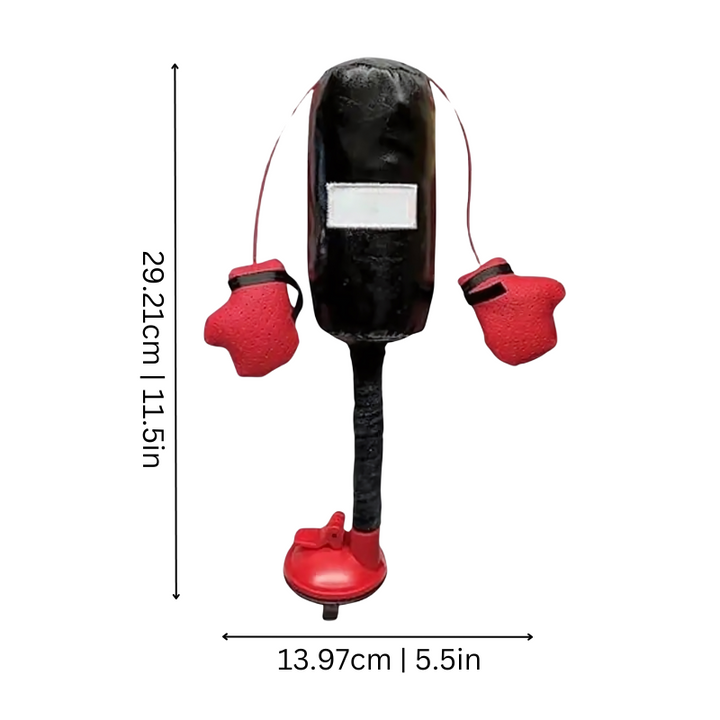 Engaging PunchPaws cat boxing toy with suction base, offering mental stimulation and active fun for indoor cats.