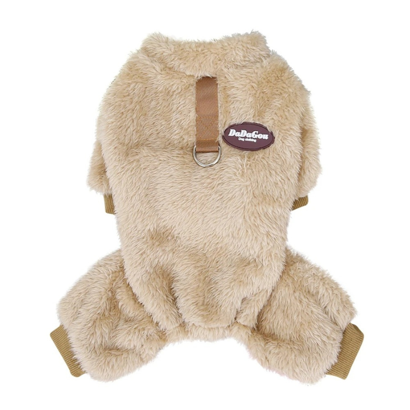 Adorable pet jumpsuit from PupCoat, ideal for chilly weather.