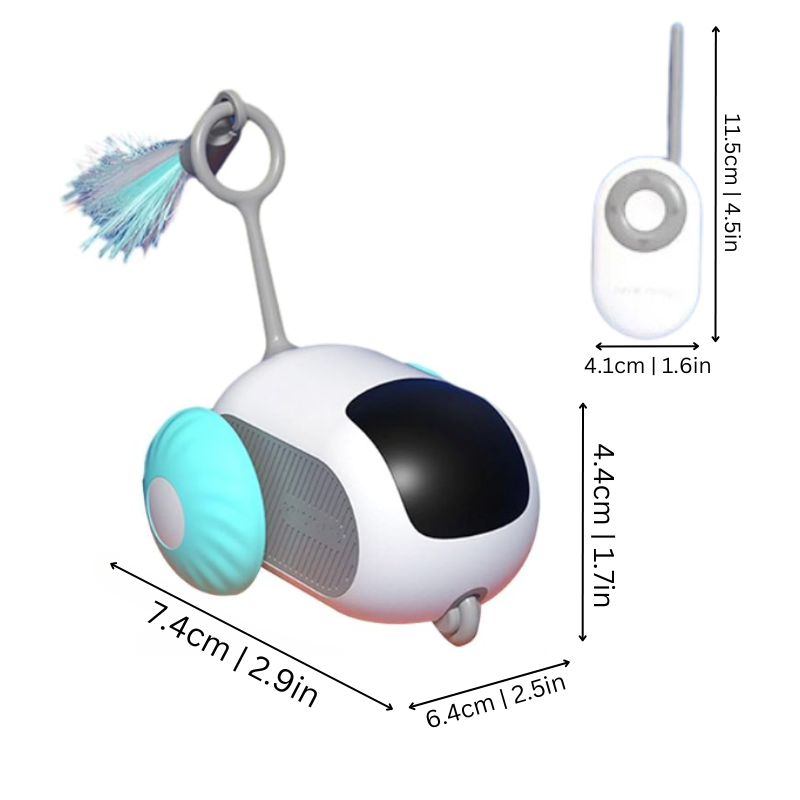 Interactive dual-mode electric cat toy providing pet entertainment