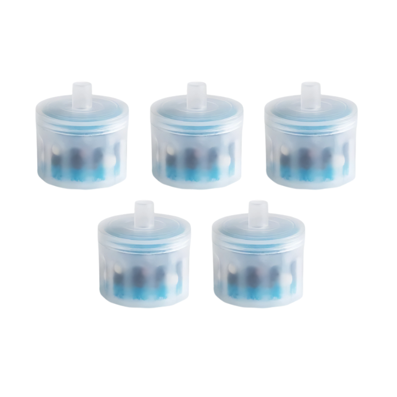 Quiet ceramic pet water fountain with advanced filtration for cats & dogs, promoting hydration.