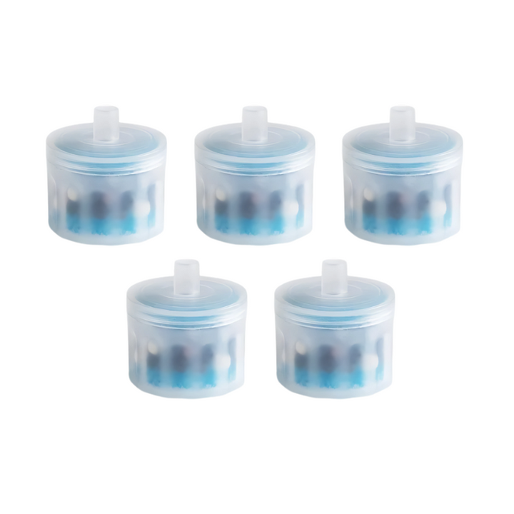 Quiet ceramic pet water fountain with advanced filtration for cats & dogs, promoting hydration.