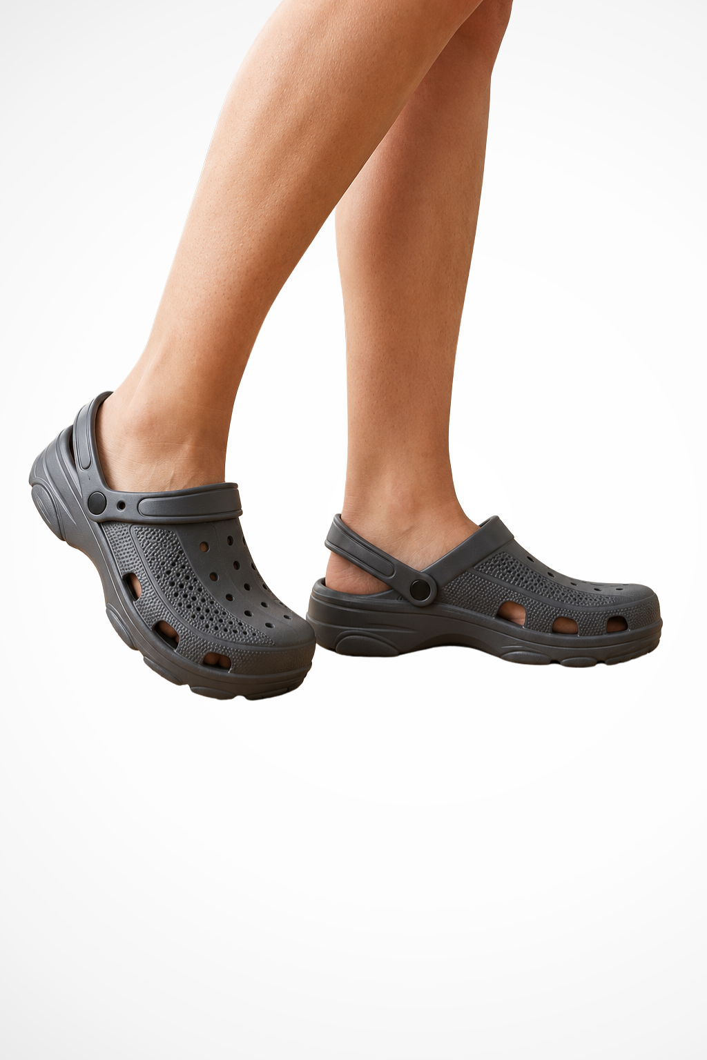 Comfortable women's orthopedic clogs with slip-resistant soles, ideal for nurses & kitchen professionals.
