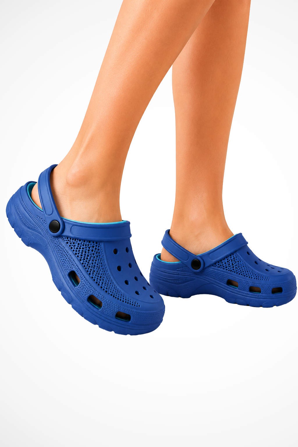 Easy slip-on women's orthopedic clogs, providing supportive foot comfort & slip-resistant safety.