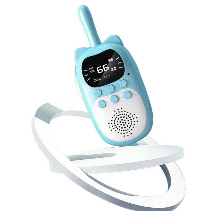 Durable and fun rechargeable walkie talkies for kids, essential adventure gear for ages 3-12.
