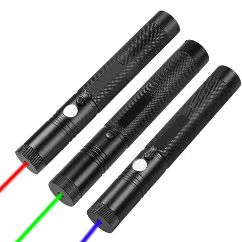 Powerful long-range laser pointer pen for astronomy, stargazing & outdoor use. Rechargeable USB-C.