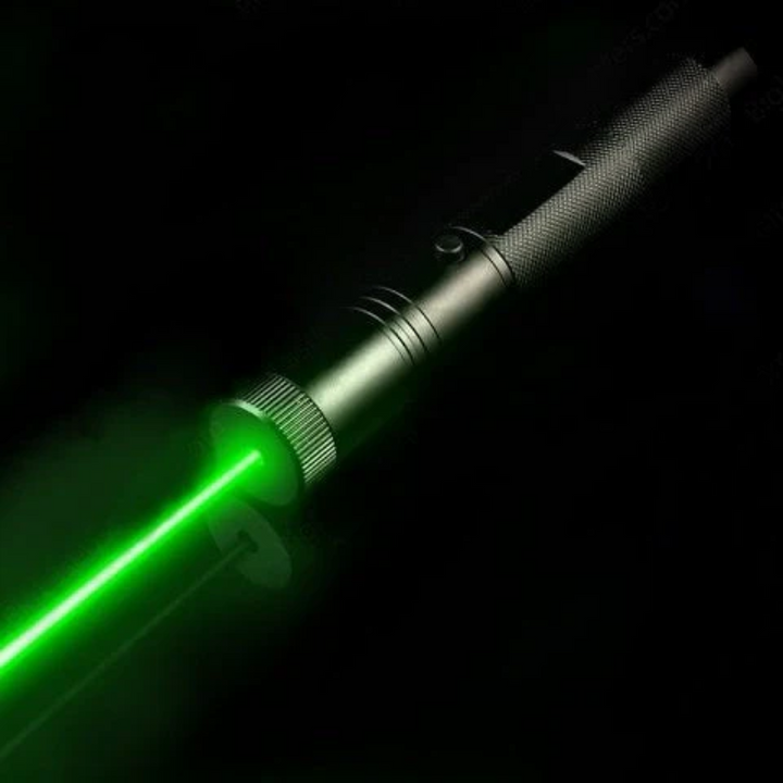 Powerful rechargeable laser pointer pen for presentations, astronomy & outdoor adventures. USB-C.