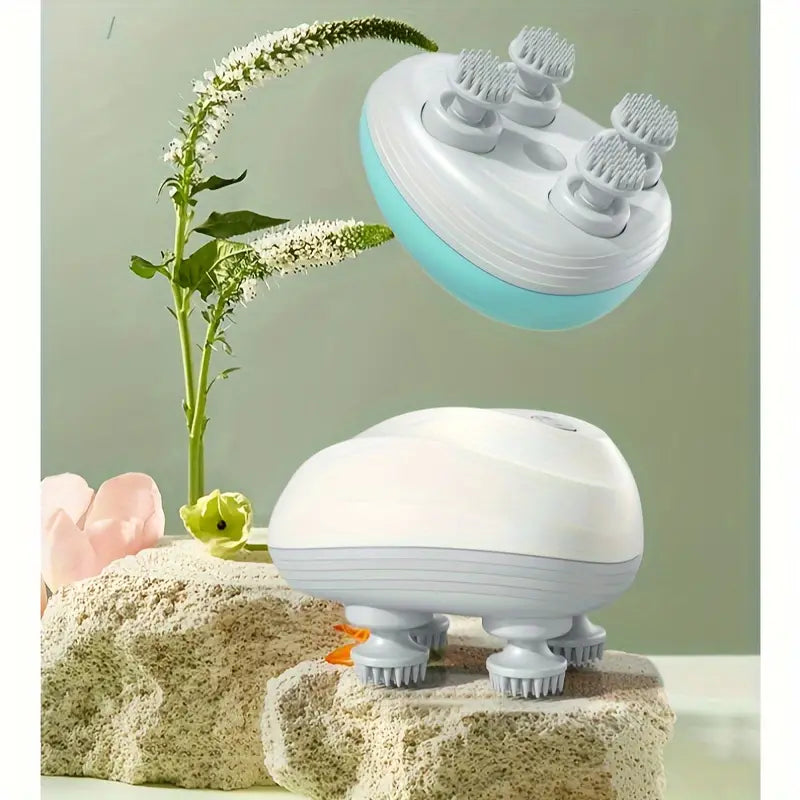 Rechargeable pet massager for deep relaxation & stress relief. Ideal for dogs & cats. Enhances animal care.