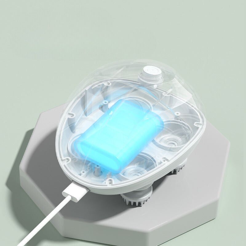 Cat massage device for deep relaxation & anxiety relief. Promotes pet wellness & grooming.
