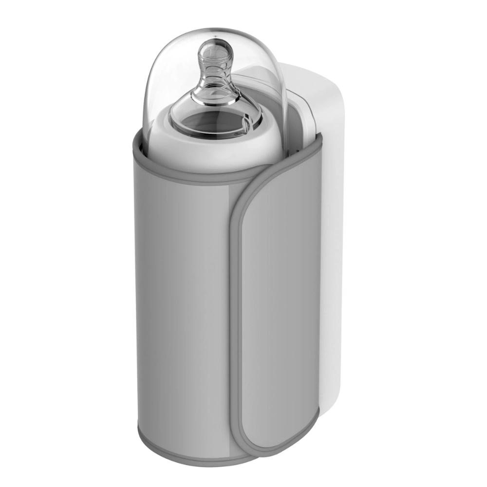 Easy formula warming for travel: portable, rechargeable digital bottle warmer for busy parents.