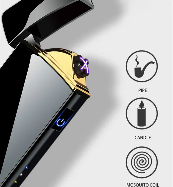 Windproof electronic plasma lighter, perfect for outdoor use