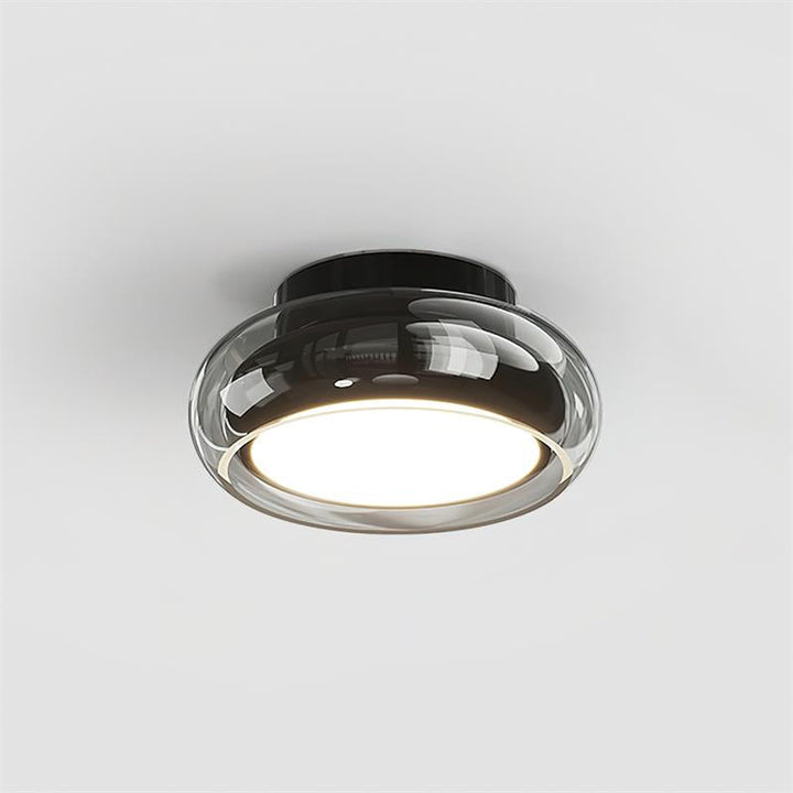 Versatile retro flush mount ceiling light, suitable for various indoor settings.