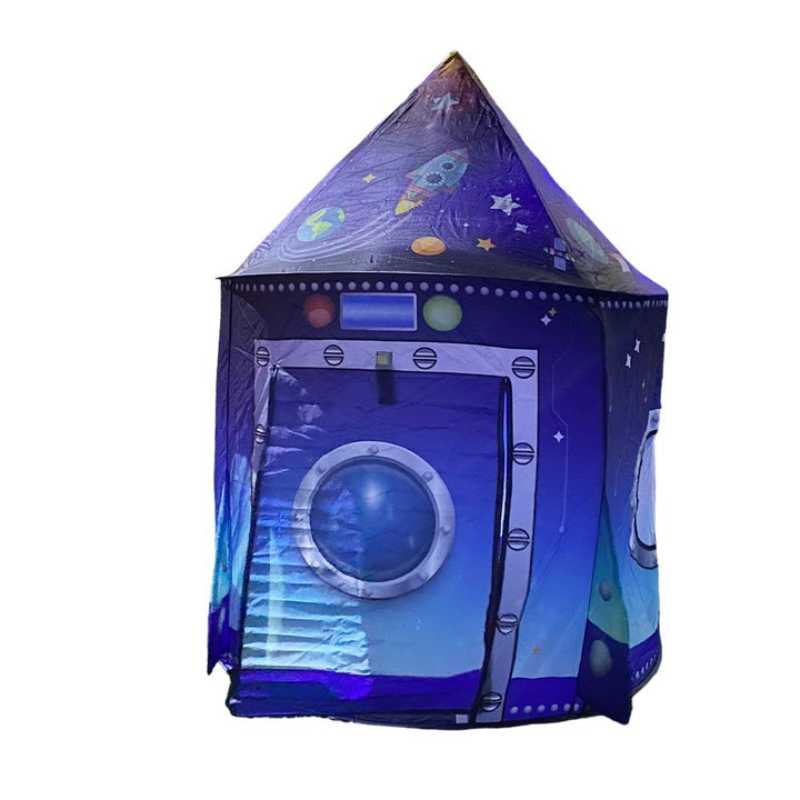 Gift for kids: a cool rocket spaceship tent for endless fun.