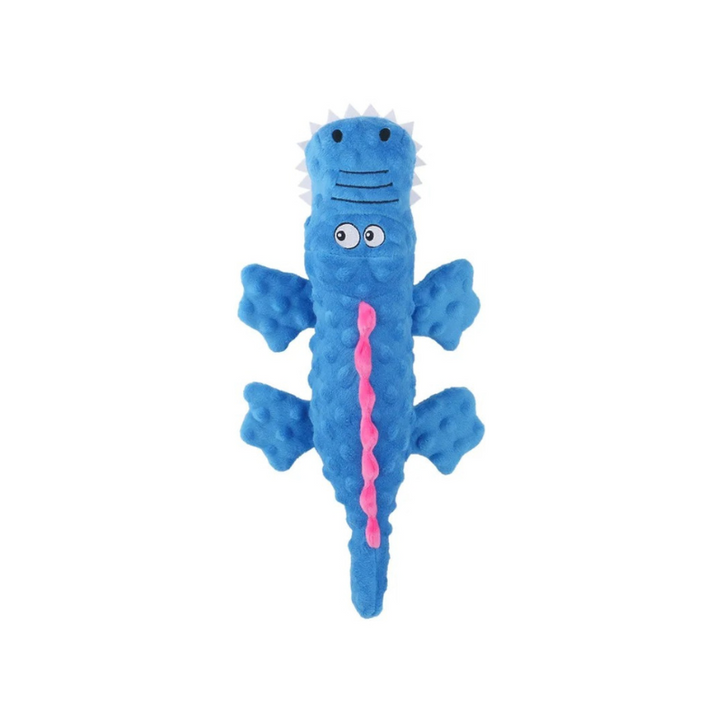 High-quality RuffJoy plush dog toy with an enticing squeaker for endless pet fun.