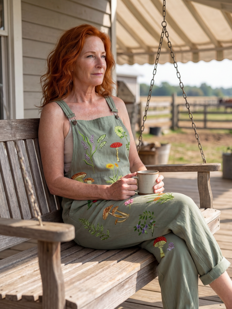 Comfortable sleeveless sage green wide-leg jumpsuit for women. Ideal relaxed fit strappy summer outfit.