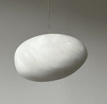 Brass + White Alabaster