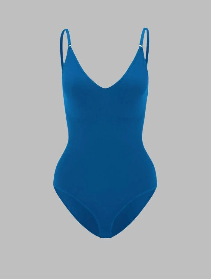 Seamless high-waist women's bodysuit for powerful tummy control & a smooth, lifted appearance.