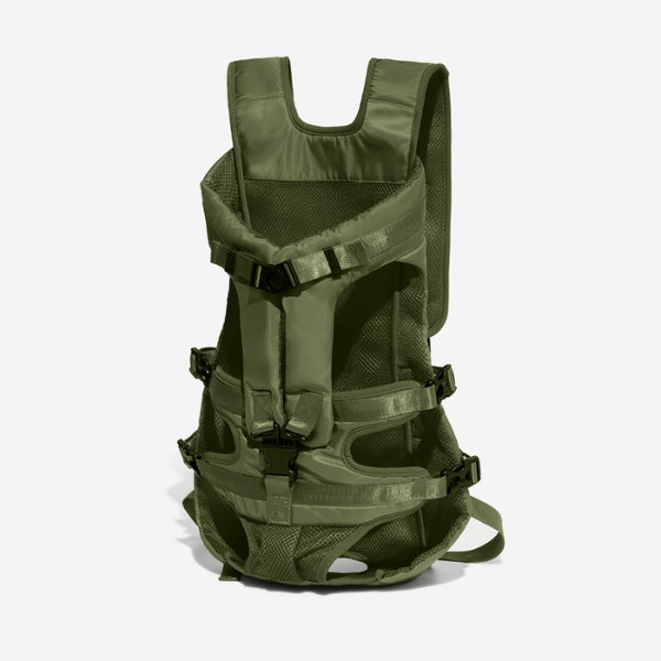 Dog travel backpack designed for comfort & durability. Essential adventure gear for hiking & outdoor fun.