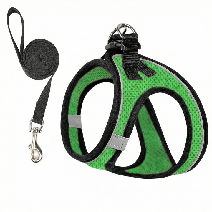 Escape-proof pet travel harness, secure and comfortable for your feline