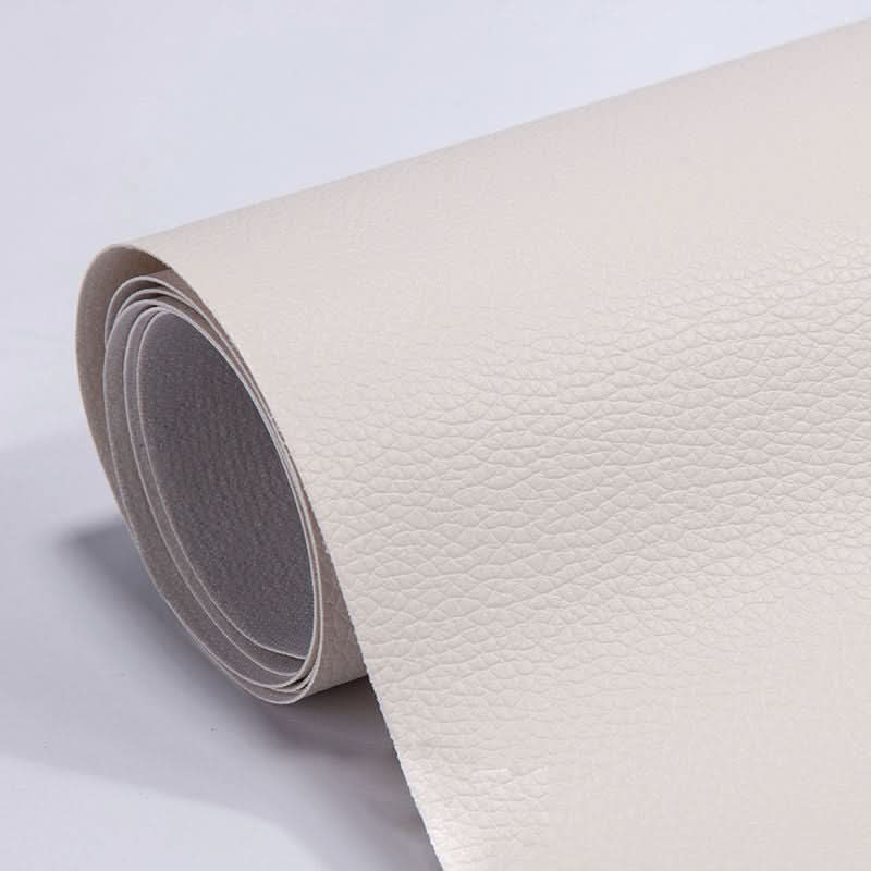 DIY leather repair kit featuring self-adhesive patches for instant fixes.
