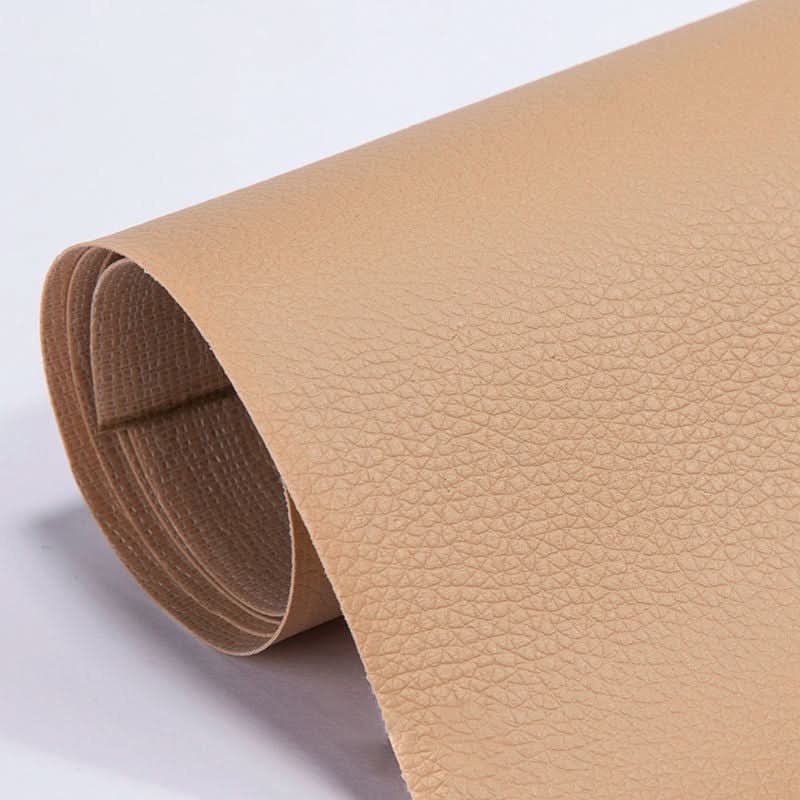 Premium faux leather patch for seamless furniture and auto upholstery restoration.