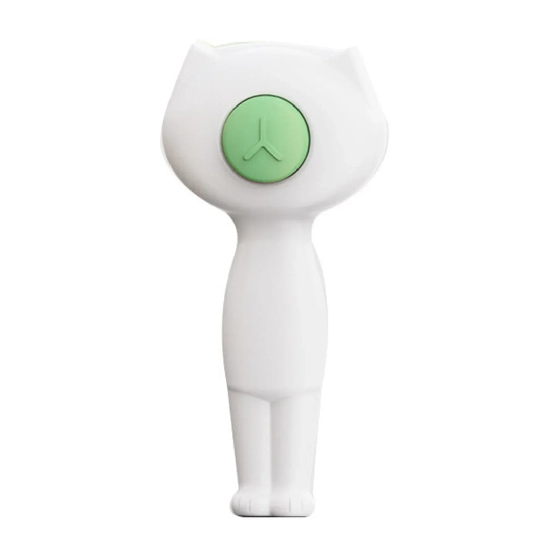 Professional pet grooming tool: self-cleaning brush for effortless cat & dog hair removal.