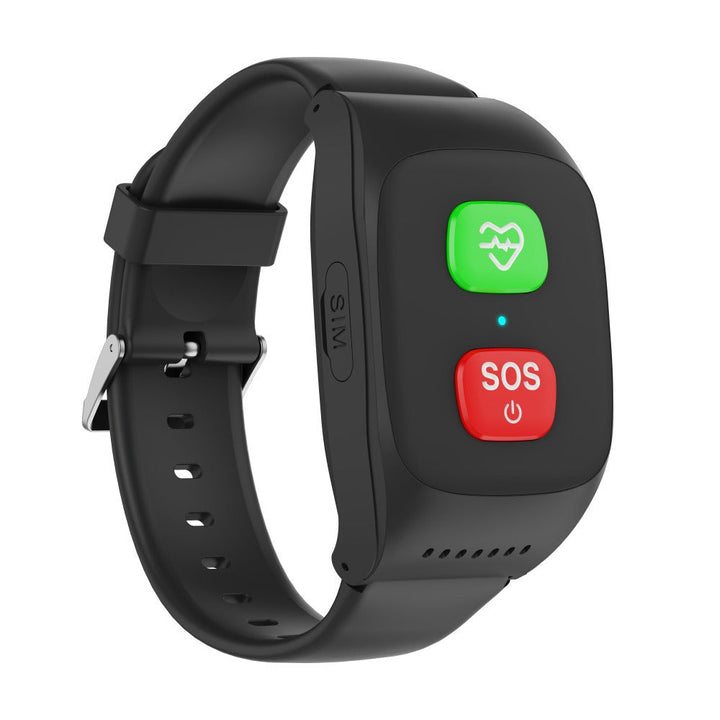 Elderly safety GPS smartwatch. SOS, health monitoring, & calling features for independent seniors.