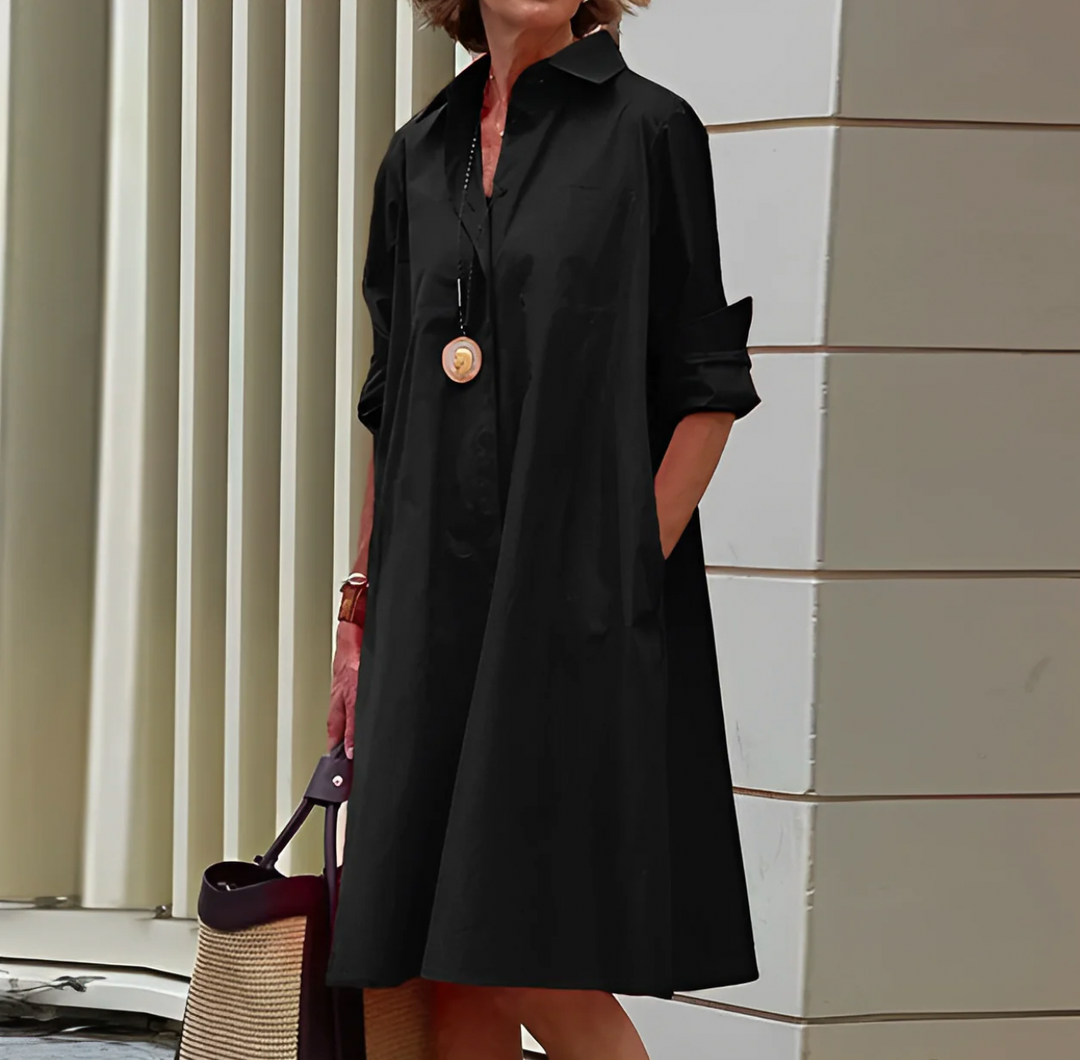 Women's stylish midi dress, ideal for summer fashion. Elegant & comfortable for versatile party or daily wear.