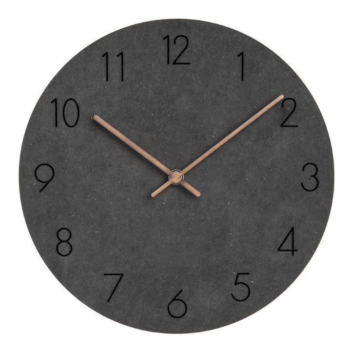 Minimalist Scandinavian wooden timepiece, a silent addition to modern home & office decor.