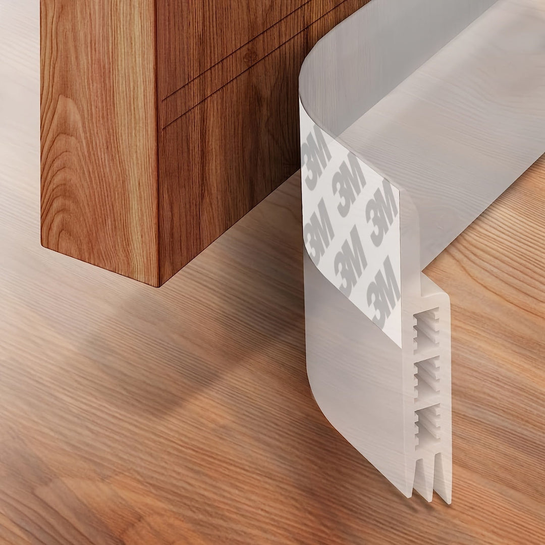 Home improvement essential: Silicone door draft stopper for ultimate comfort.