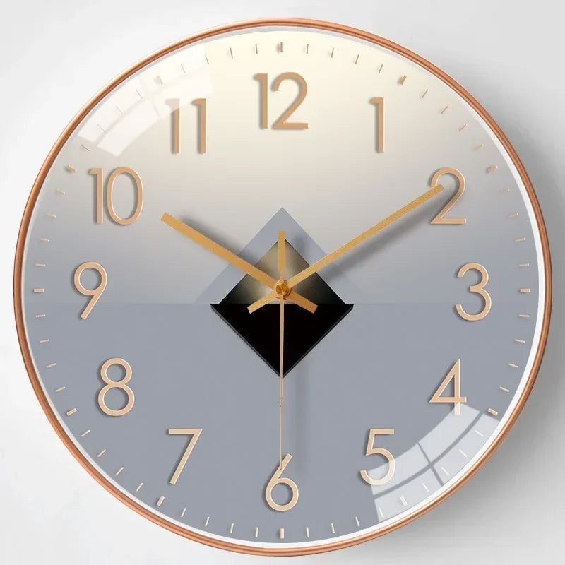 Enhance tranquility with this 8-inch silent wall clock, perfect for quiet home and office zones.