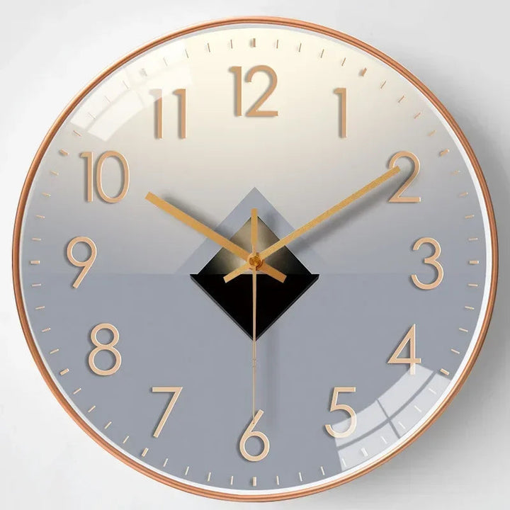 Enhance tranquility with this 8-inch silent wall clock, perfect for quiet home and office zones.