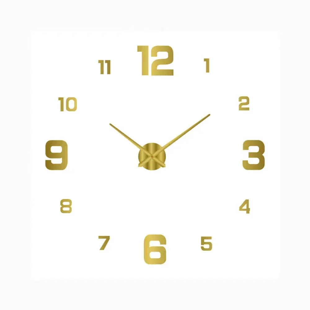 Versatile 8-inch silent wall clock, suitable for kitchen, living room, or office, with a sleek design.