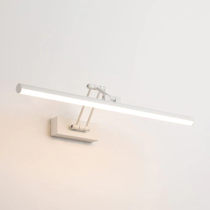 Modern adjustable linear LED wall lamp for seamless interior design.