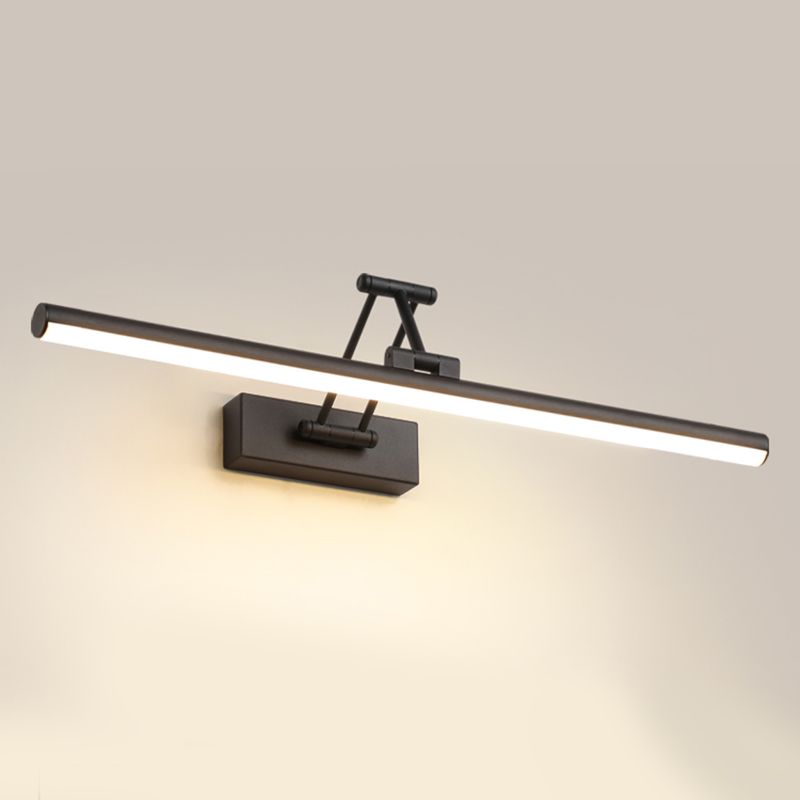 Energy-efficient linear LED sconce, perfect for modern home decor.