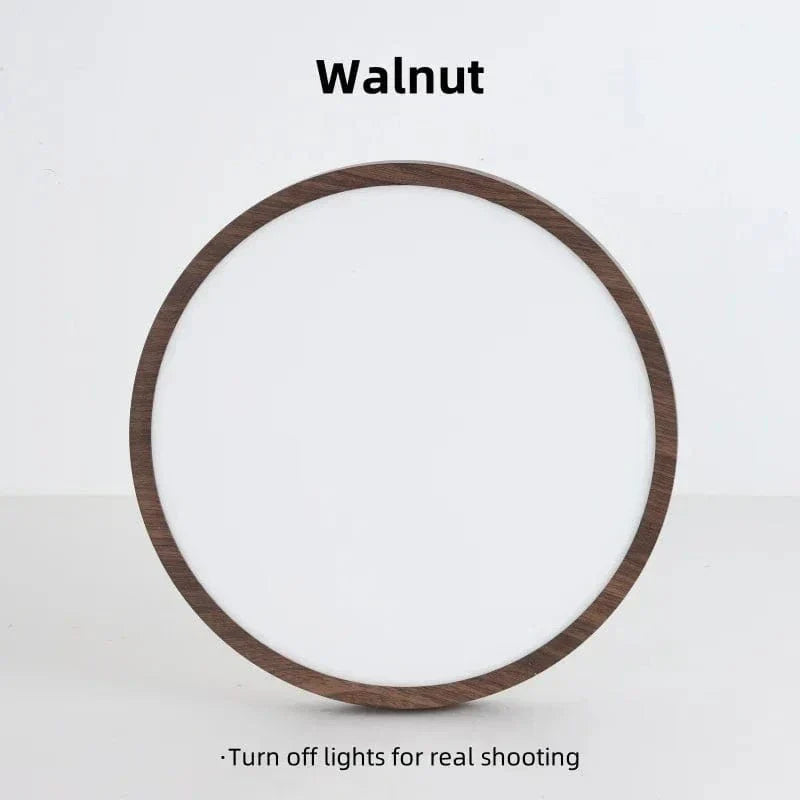 Bright ultrathin circular LED ceiling light, suitable for any modern home interior.