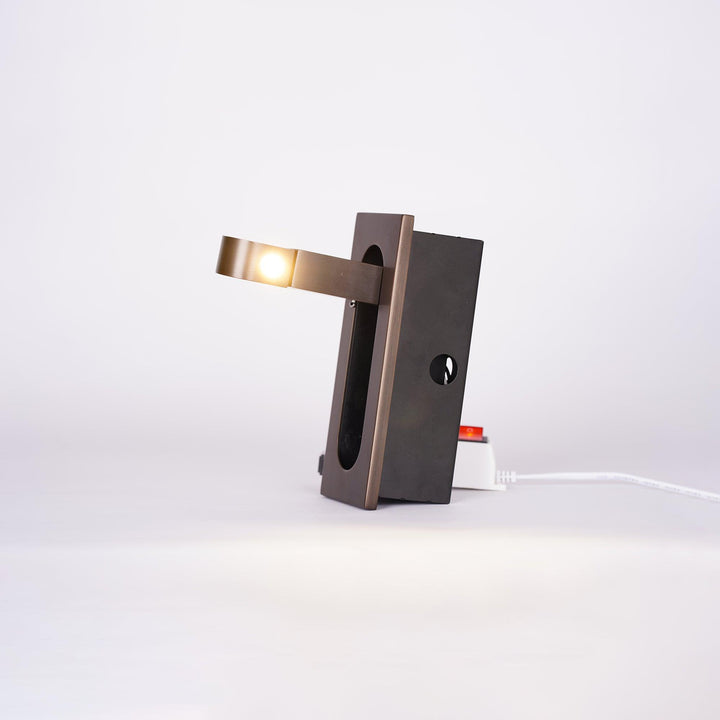 Sleek LED reading lamp, adjustable wall light, perfect blend of form & function.