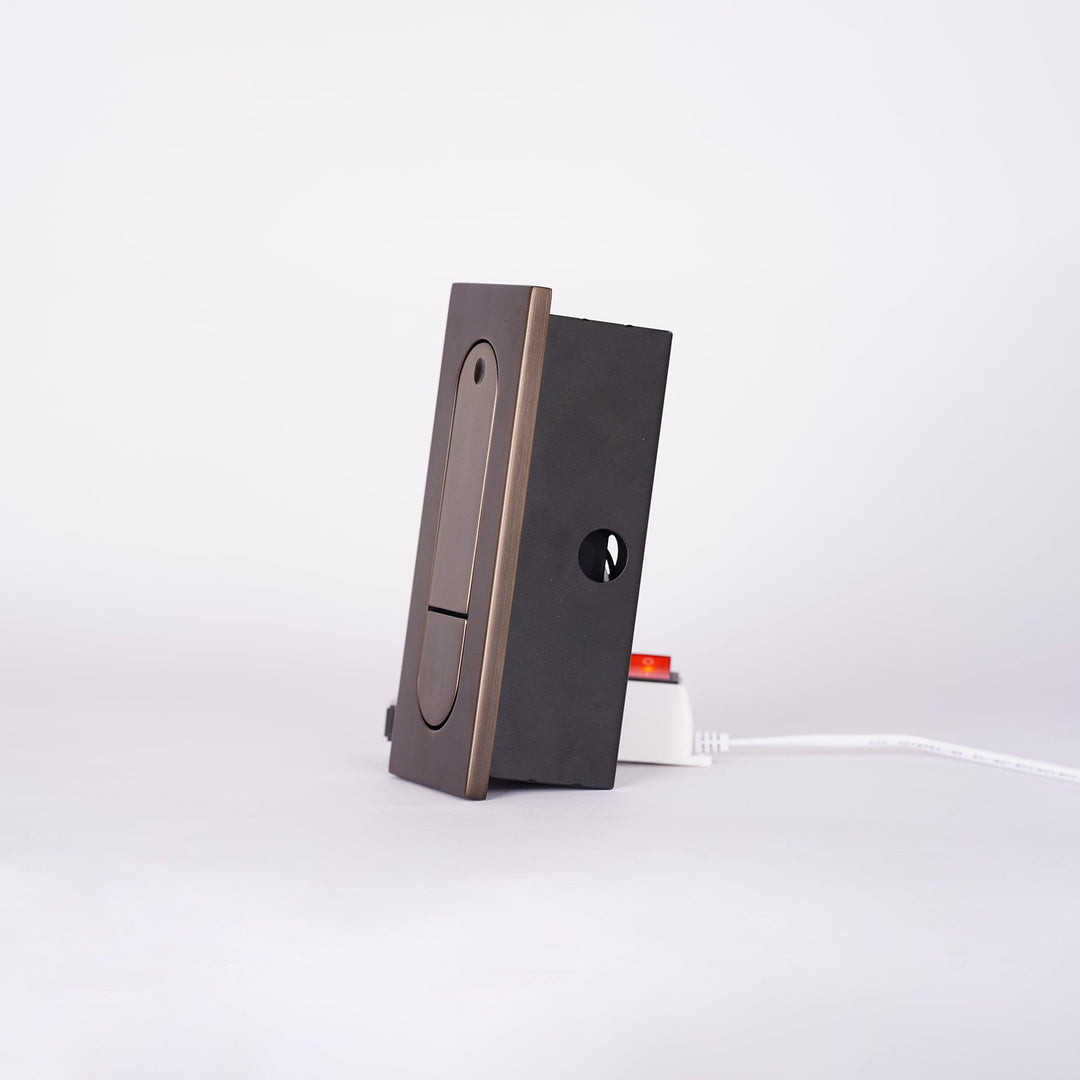 Energy-efficient LED bedside reading lamp, sleek adjustable wall light, contemporary.