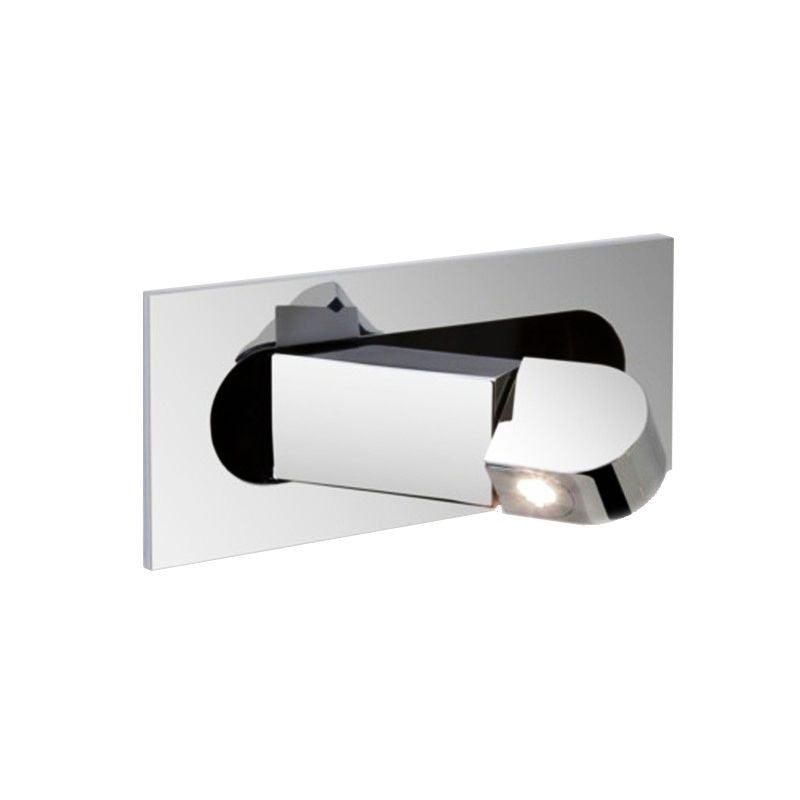 Sleek LED bedside task light, modern adjustable wall lamp, durable & stylish.