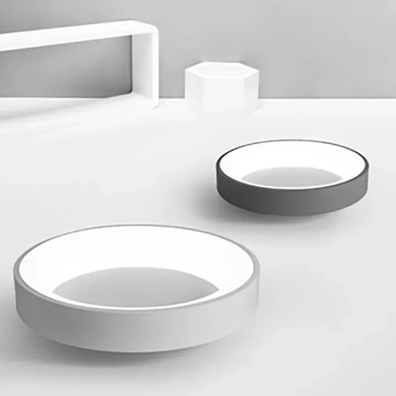 Round Modern Nordic LED Ceiling Fixture, a sleek and contemporary lighting solution for elegant home decor.