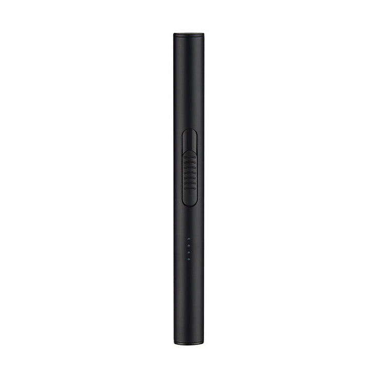 Modern electric arc lighter with USB charging, ideal for home & outdoor use.