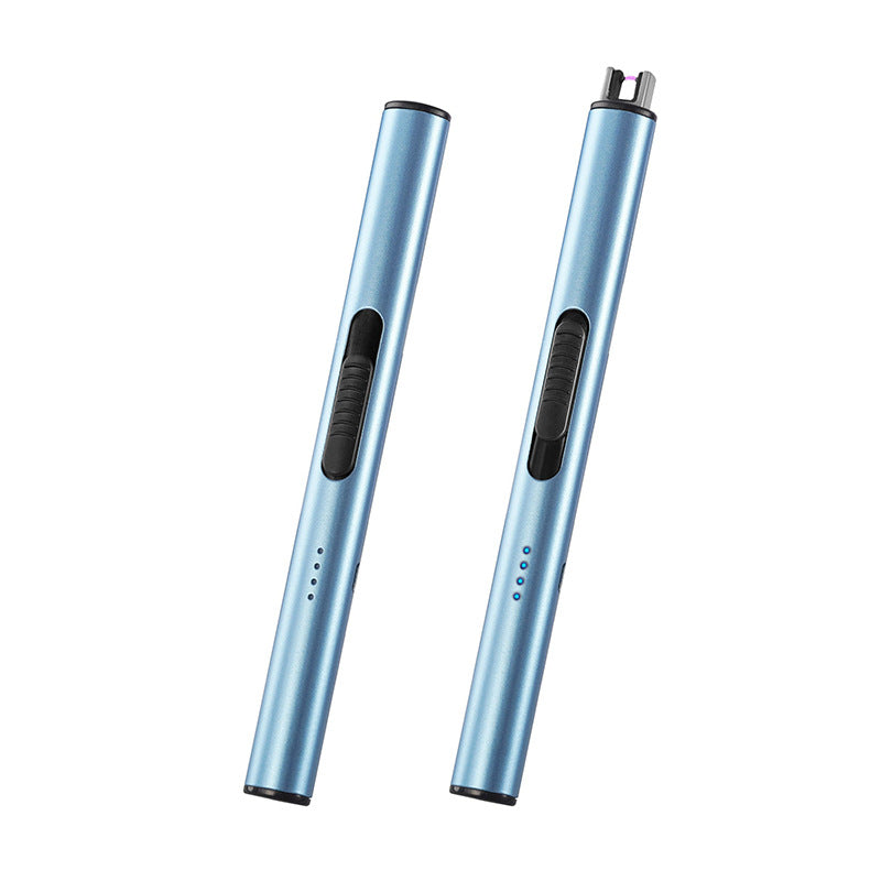 High-quality flameless USB rechargeable lighter for camping, kitchen, and candles.