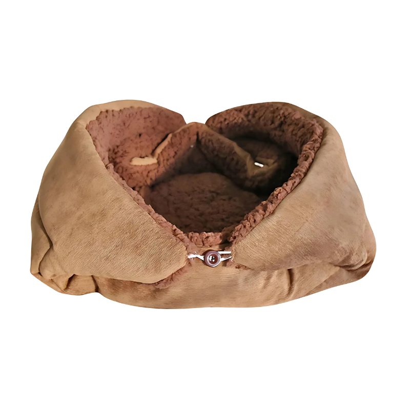 Durable and washable pet bed ensuring a cozy, comfortable resting spot for pets.