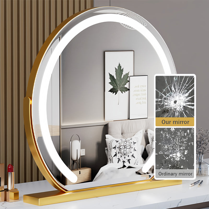 High-quality smart LED vanity mirror, designed for daily cosmetic use with easy touch controls.