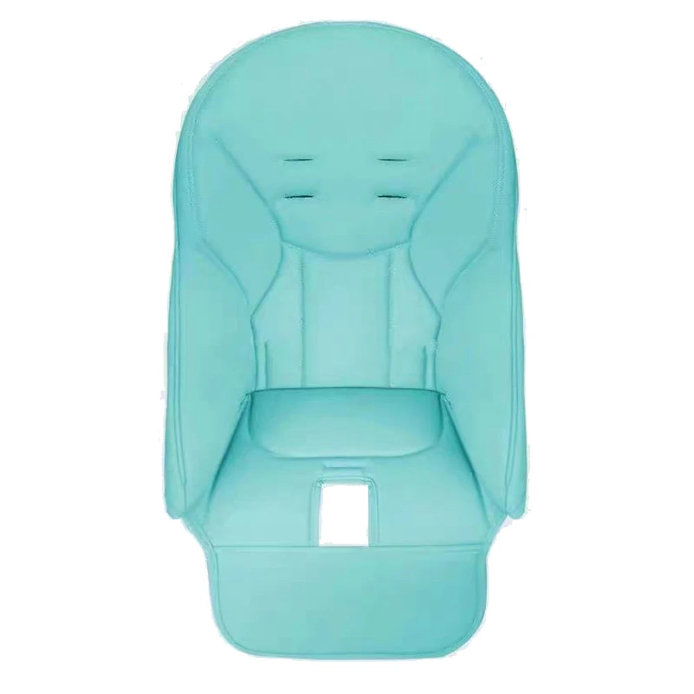 Easy clean high chair cushion providing safe and washable baby feeding essentials.