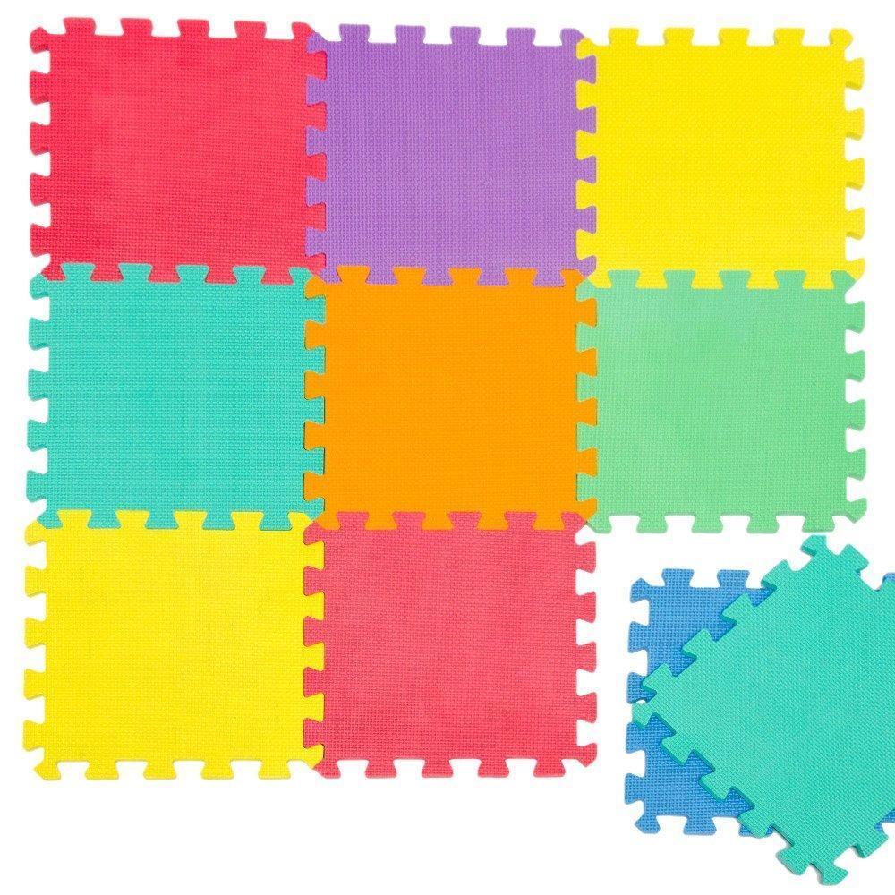 Home decor kids' mat, soft interlocking puzzle tiles for a safe and fun play area.