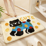 Colorful Black Cat