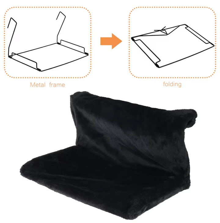 Cozy window perch cat bed designed for your feline's ultimate comfort and security.