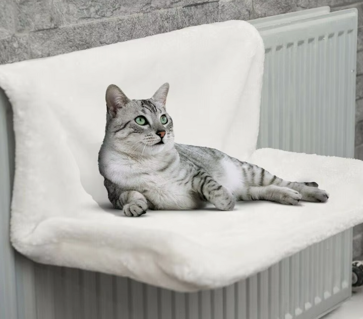 Ultimate comfort cat lounger providing a secure and elevated resting place.